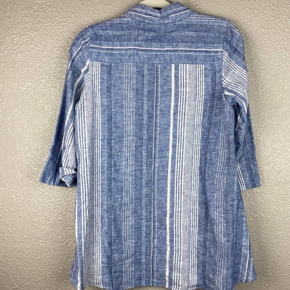 Soft Surroundings Livienne Linen Top Xs - Picture 4 of 4